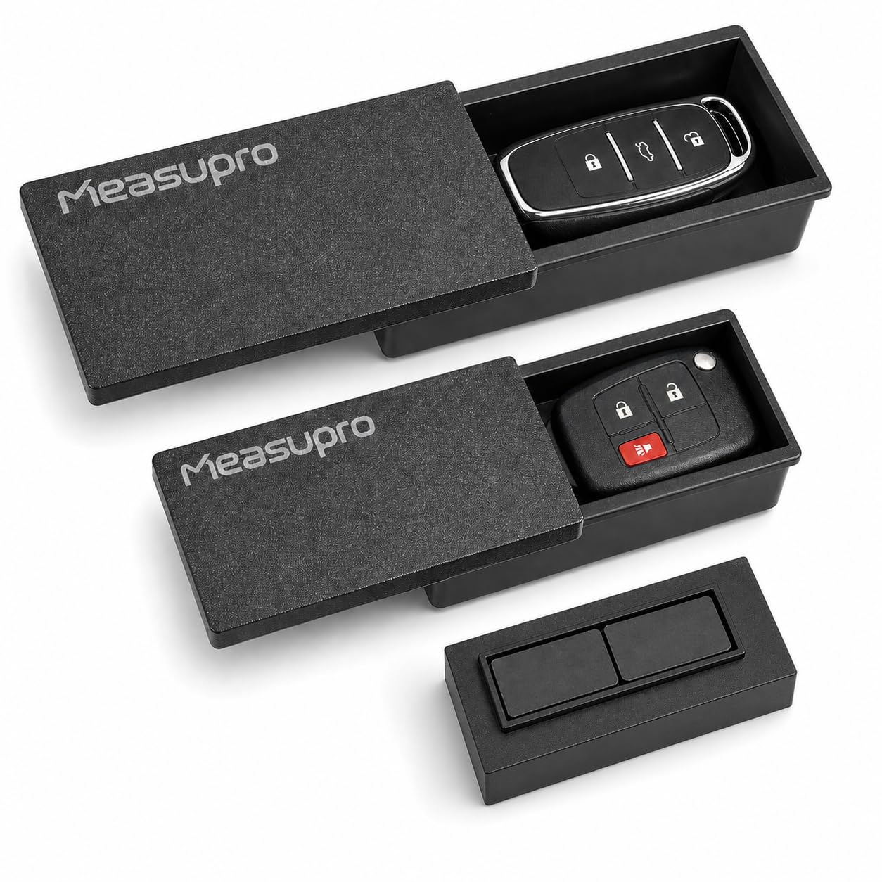Amazon.com: Measupro Magnetic Key Holder for Car 3 Pack Small
