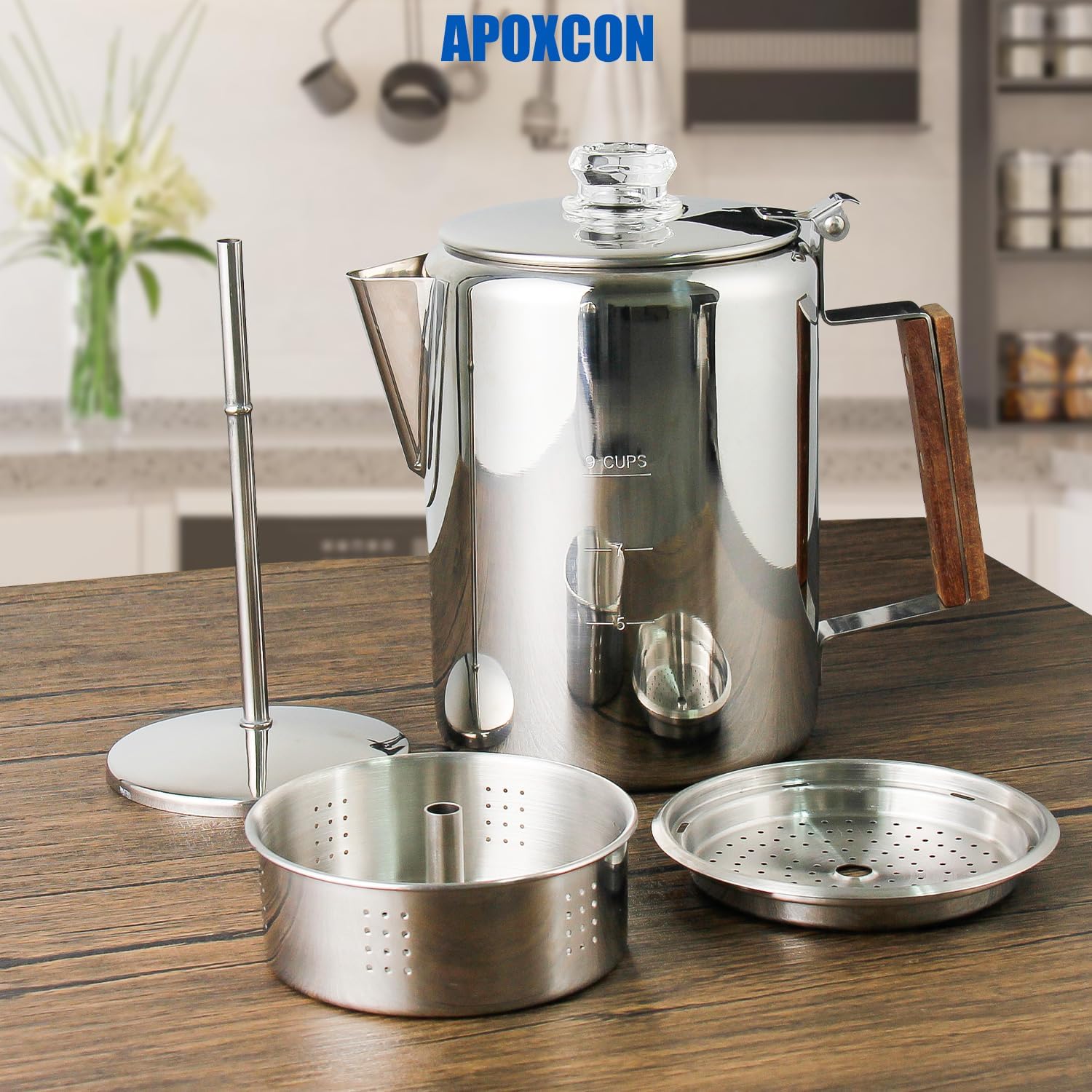 Coffee Percolator Camping Coffee Pot Stainless Steel Italy Ubuy