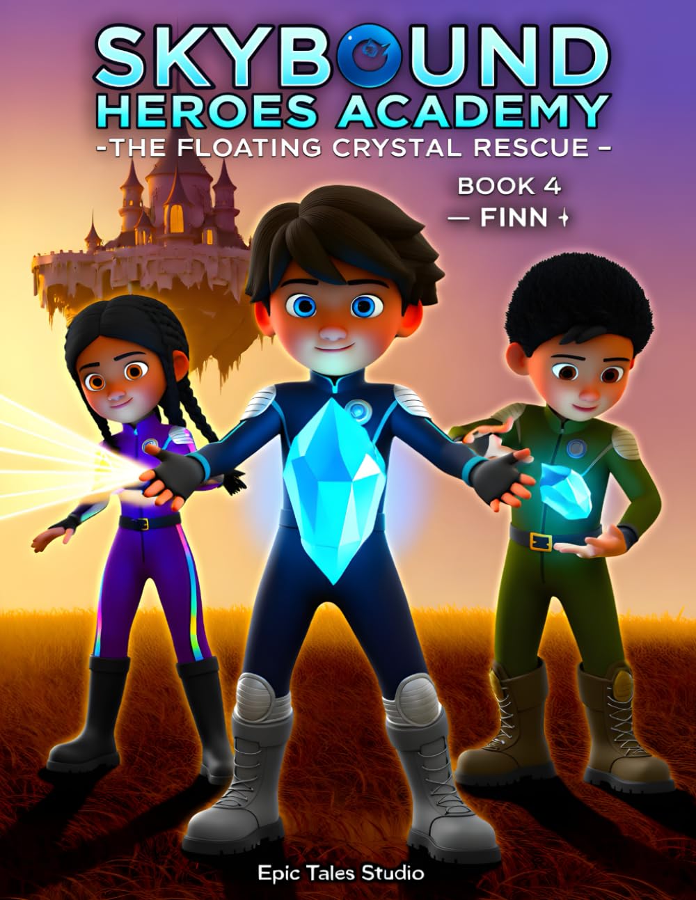 Skybound Heroes Academy: The Floating Crystal Rescue – Book 4: Skybound Adventure of Bravery, Teamwork, and Hidden Power