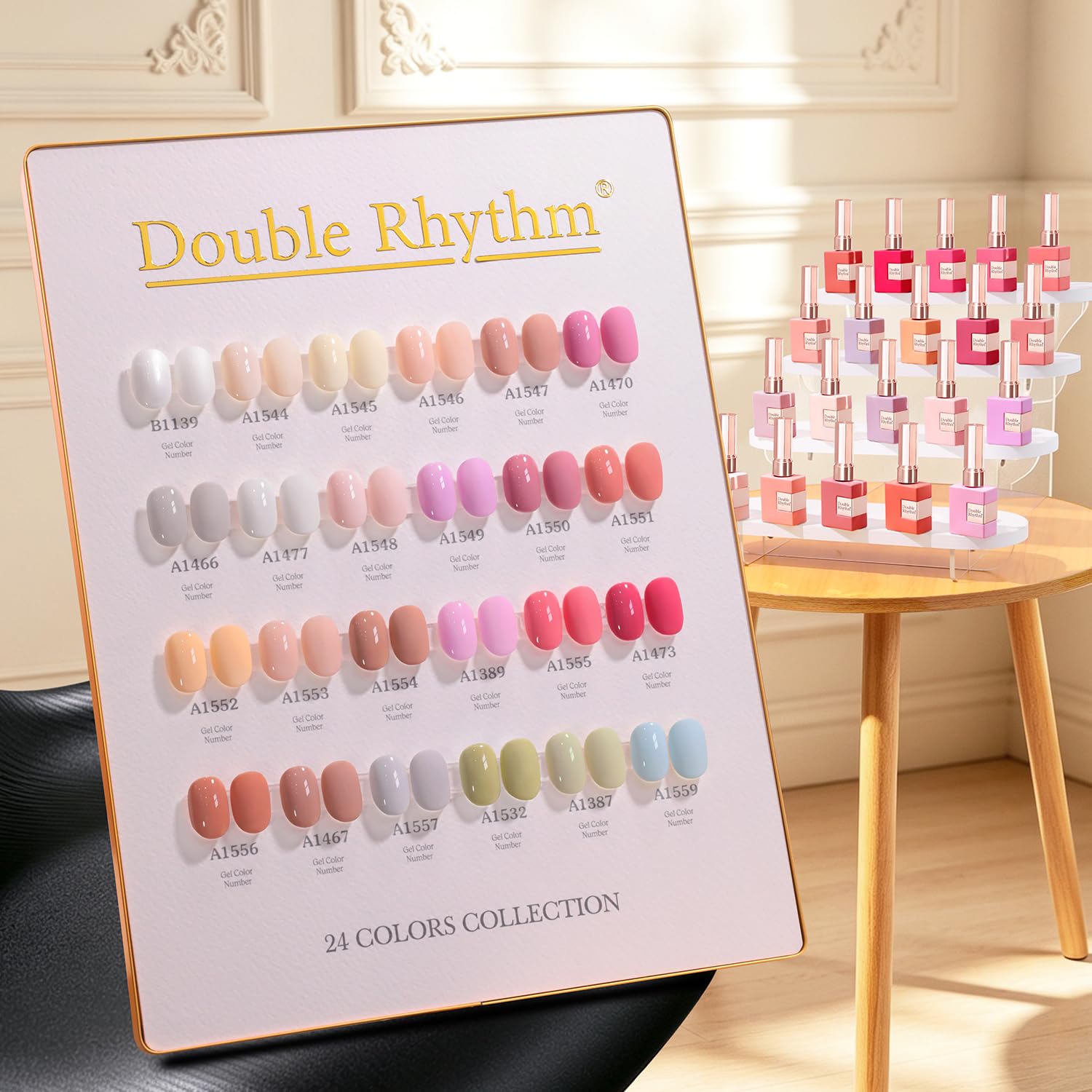 Amazon.com: Double Rhythm 28Pcs 0.5Oz Gel Nail Polish Set Same