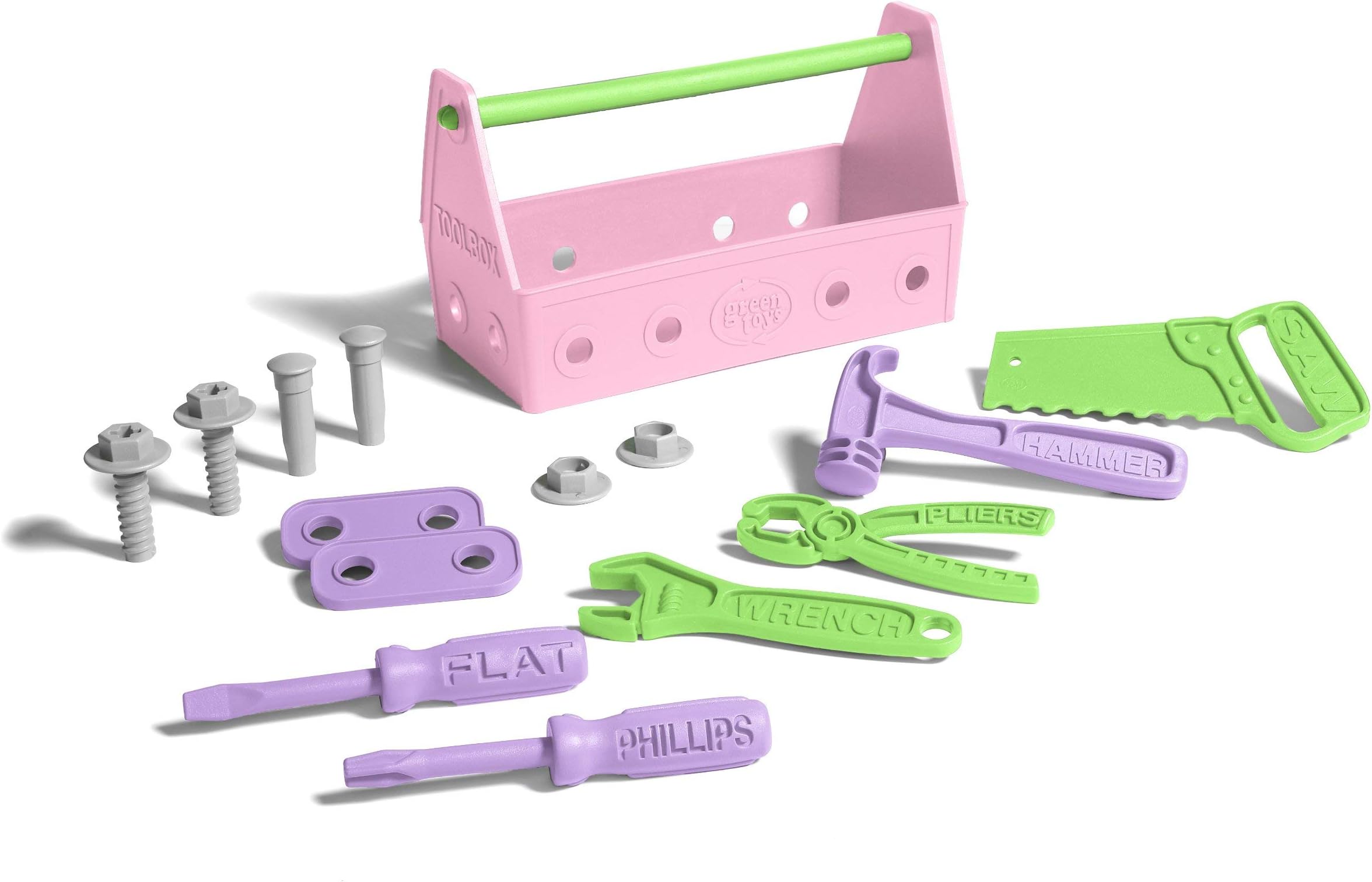 Green Toys Tool Set-Pink, Assorted