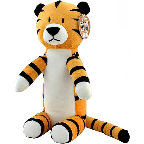 Regit The Plush Tiger Toy, 17-Inch Tall Striped Sitting Tiger Stuffed Animal