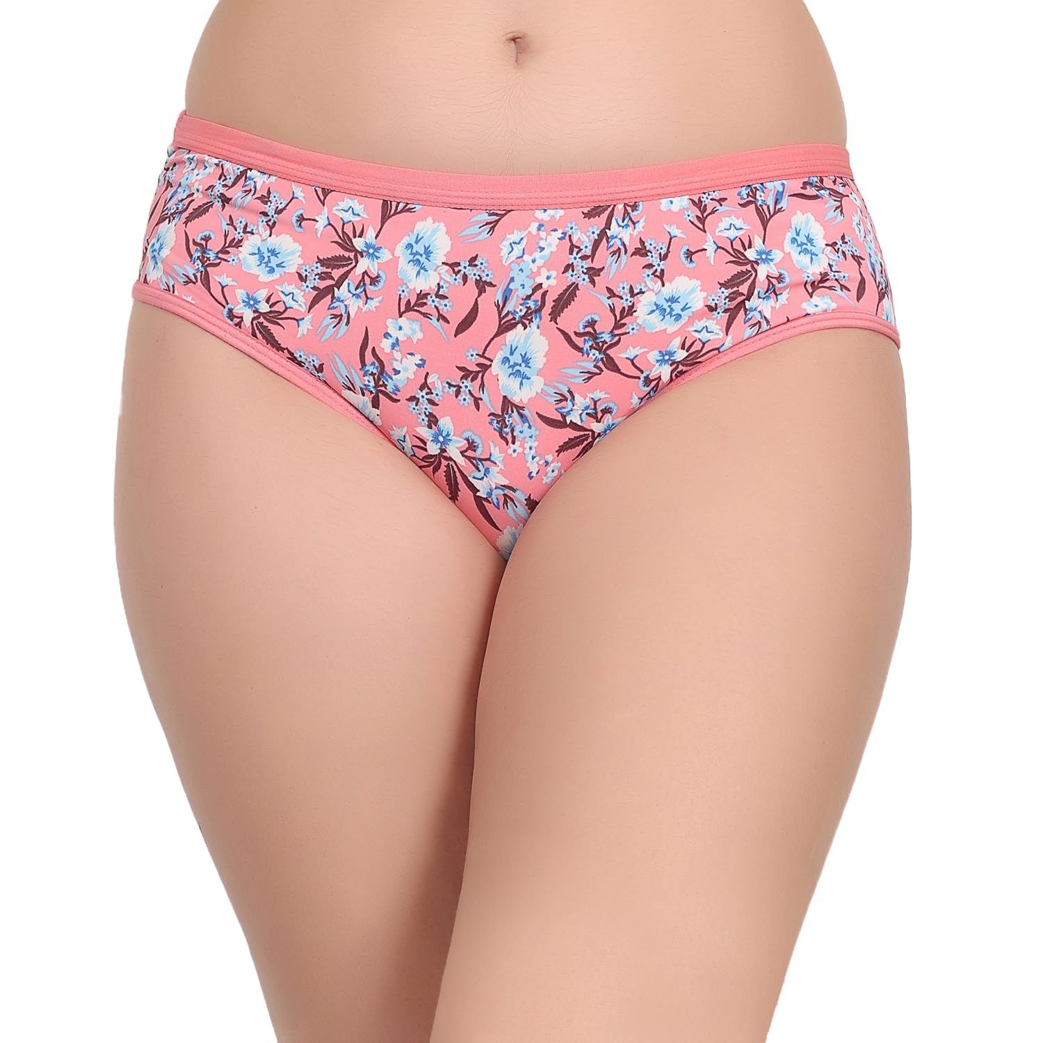 ritupal collection - identify your look, define your style Women's Cotton Bikini Panty – Printed Mid-Rise Underwear, Soft & Breathable Everyday Fit-picture-54