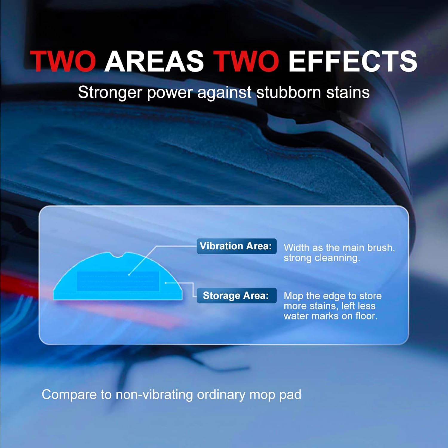 4 Pcs Vacuum Mop Pads Replacement for Roborock T7S T7S Plus S7/S7MaxV Vacuum Cleaner Parts, S7 MaxV Plus Reusable Hard Floor Cloth Expert Wet Replacement Microfiber Soft Pad 4 Mop