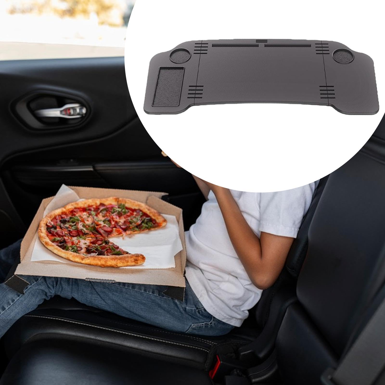 Soporte Portátil para Teléfono Móvil con Forma de Volante para Leer, Estudiar O Comer.