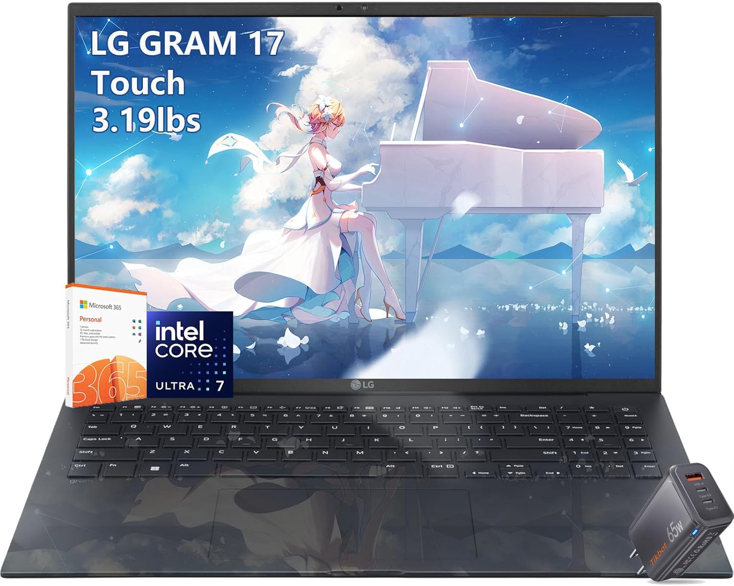 LG-gram 17 inch-Touchscreen Laptop – Intel Ultra 7 Beat Ryzen 7 7735U – 32GB RAM…