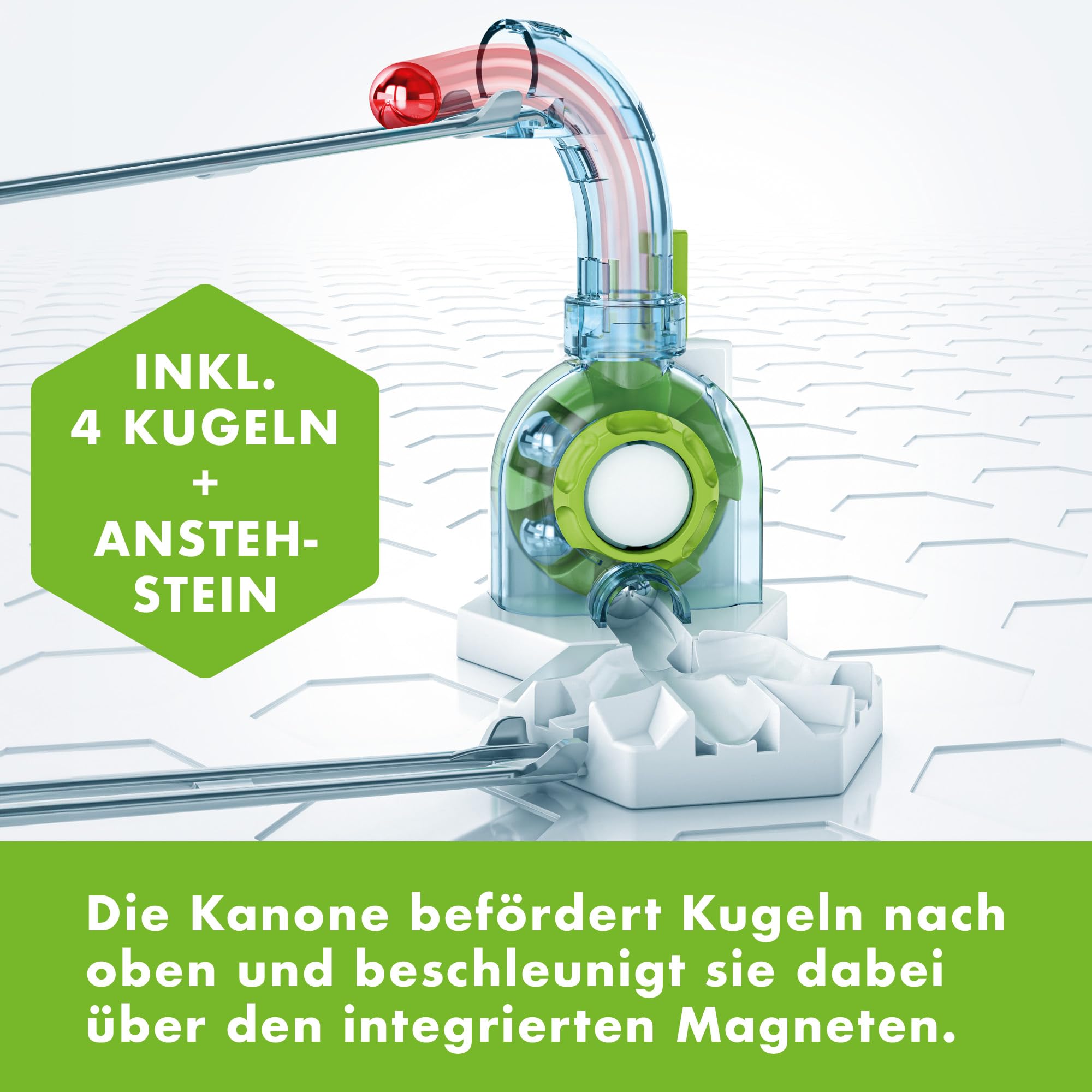 Ravensburger GraviTrax Element Vertical Cannon 27465 - GraviTrax Erweiterung für Deine Kugelbahn - Murmelbahn und Konstruktionsspielzeug ab 8 Jahren, kombinierbar mit Allen Produkten - 2