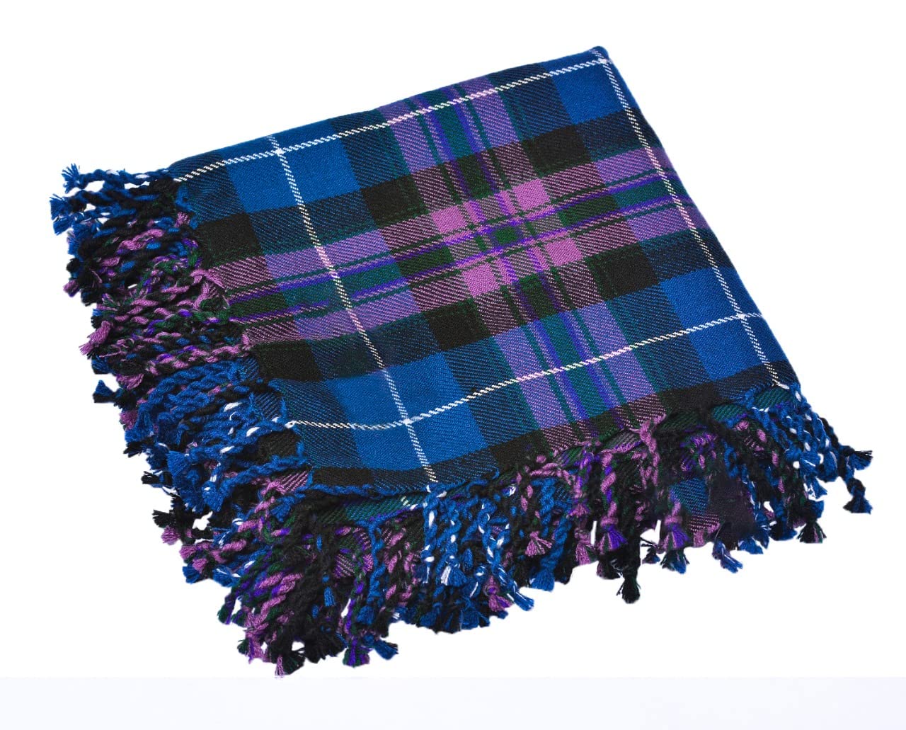 Allsafe Traders Scottish Men's Kilt Tartan Fly Plaid, Pride of Scotland, 48 X 48