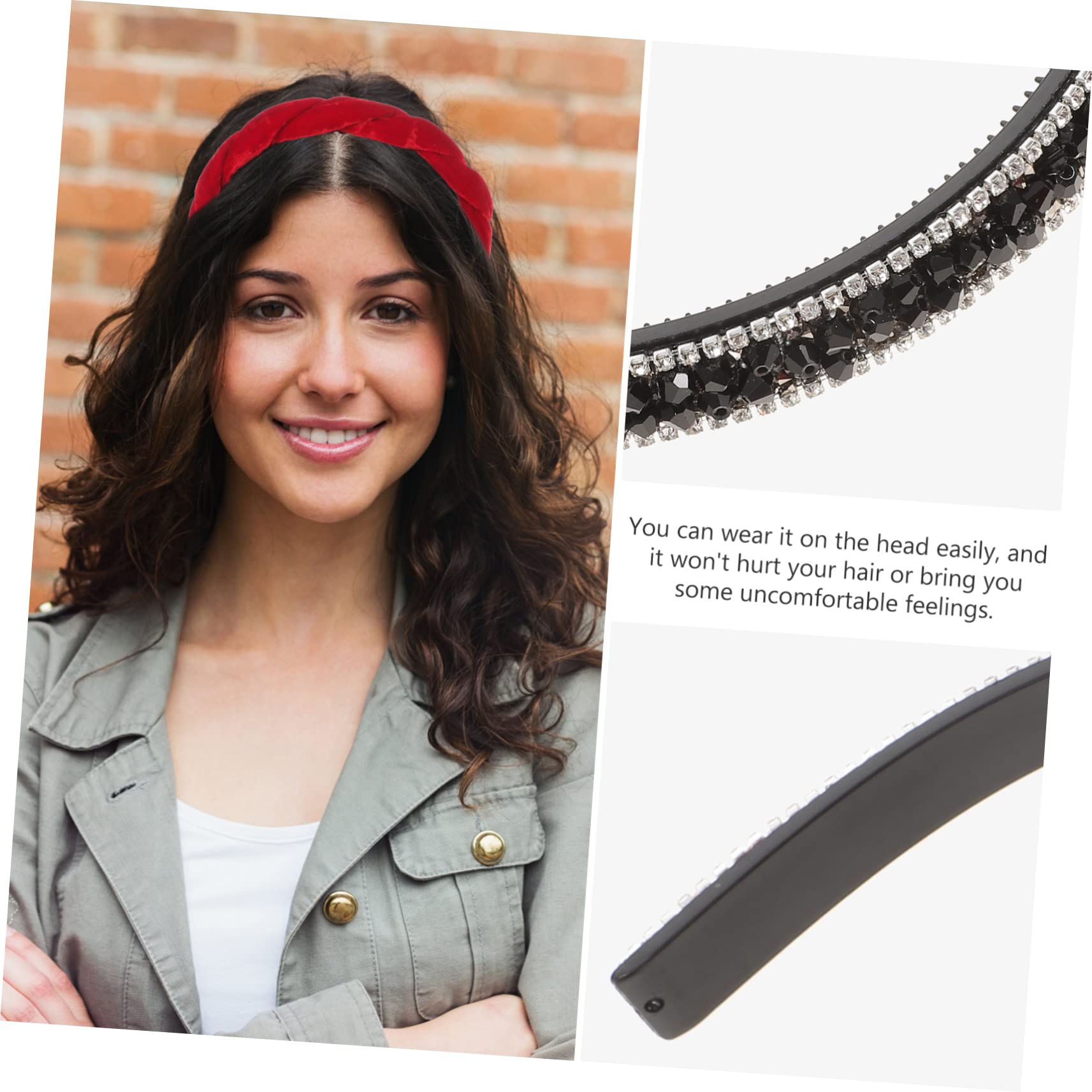 minkissy 6pezzi Fasce Per Padded Eleganti Cerchietti Comodi e Leggeri Per Feste e Uso Quotidiano