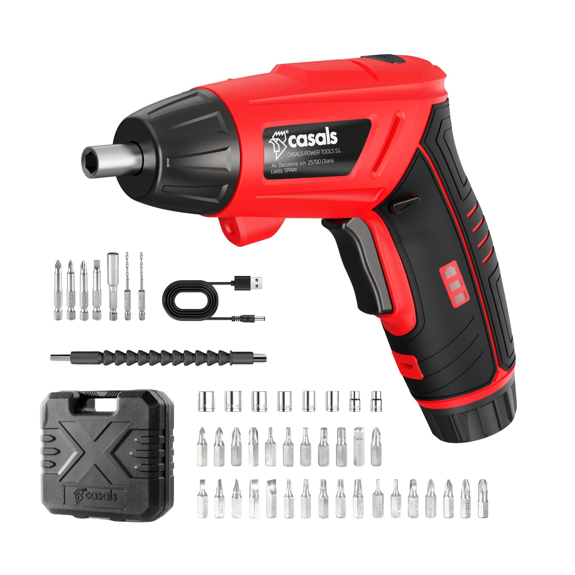 Casals Atornillador a batería ccs3621bc 3,6 v