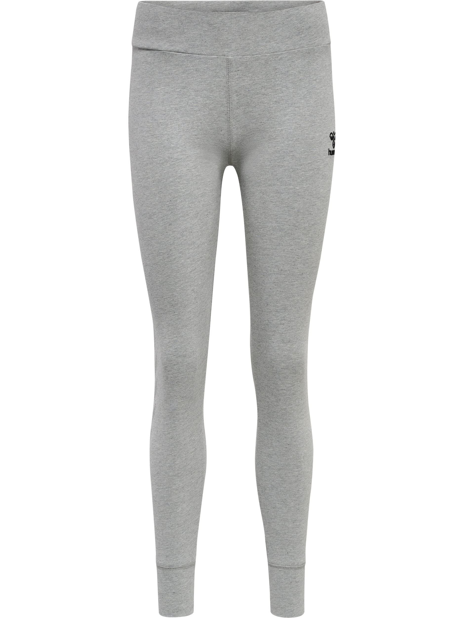 hummel Hmlmove Grid Cotton Tights Women's Leggings Grey Melange