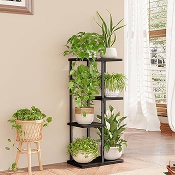 Stylish Plant Shelf with Tray, 64×40cm Stylish Plant Shelf with Tray, 64×40cm Stylish Plant Shelf