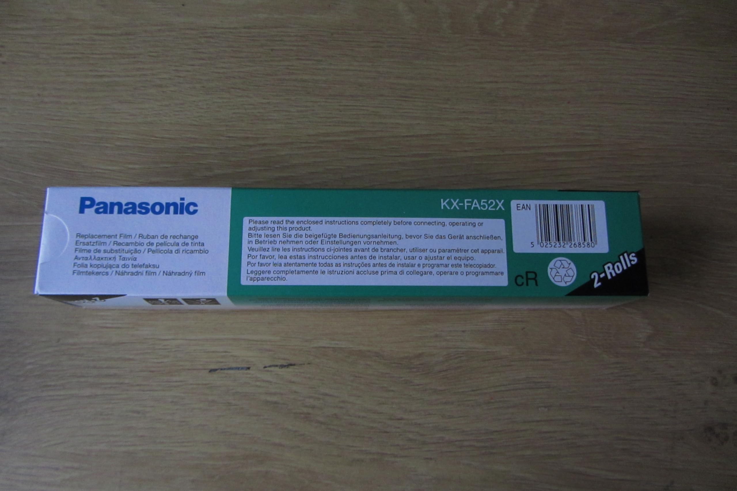 ORIGINAL Panasonic toner nero KX-FAT390X ~1500 PAGINE