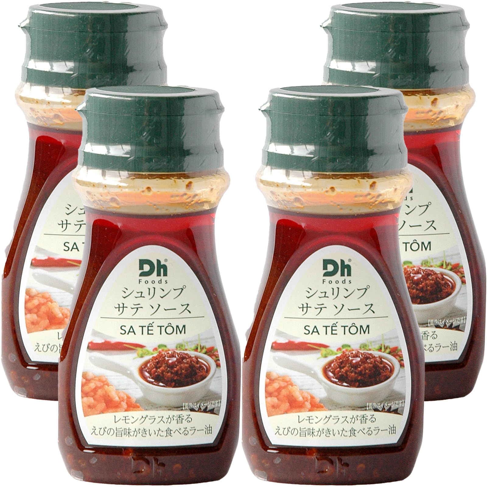 【40%OFF】【977円】 Dh Foods シュリンプ サテソース/サテトム 130g×4個