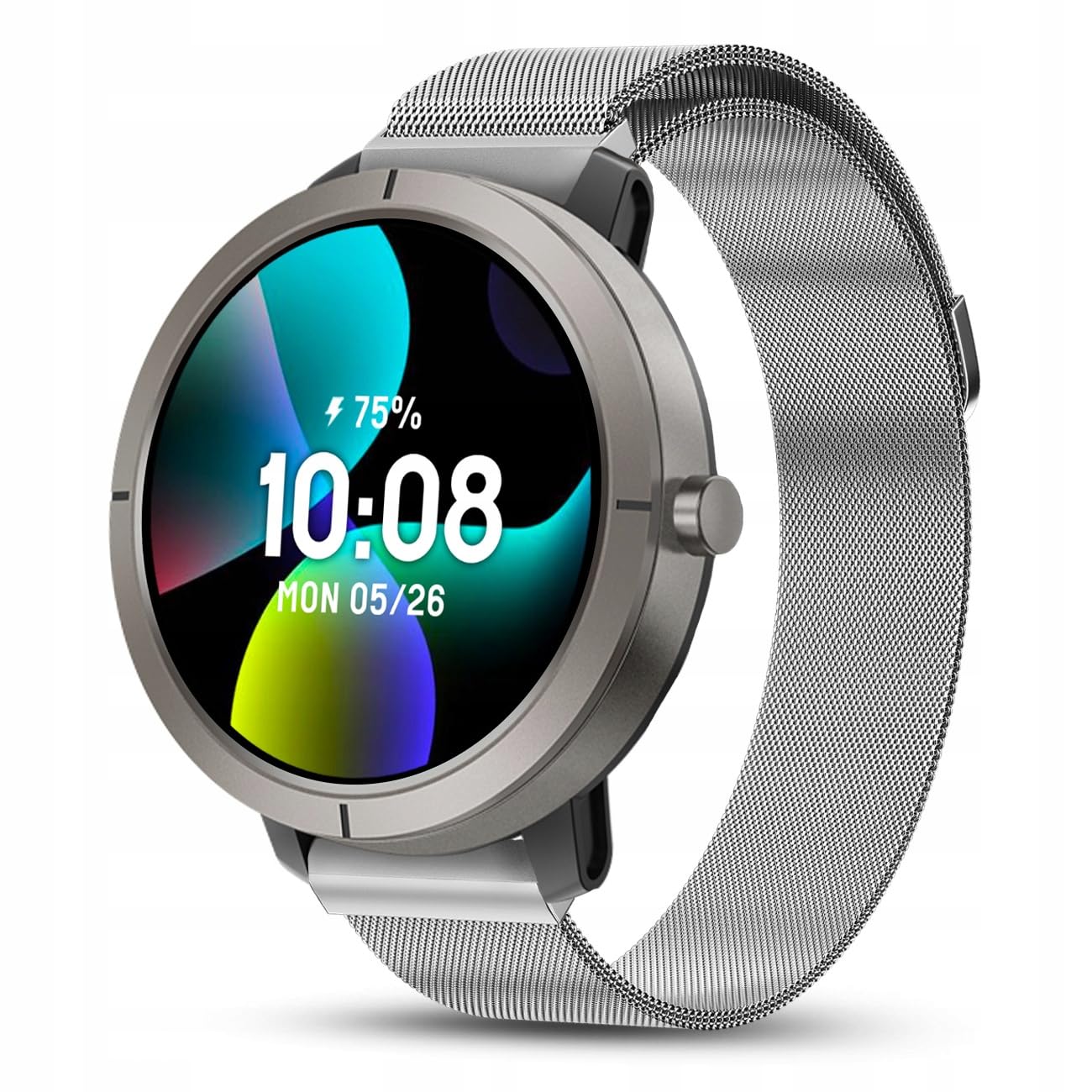 SMARTWATCH DAMSKI ZEGAREK WODOODPORNY GPS MENU PL AMOLED ROZMOWY PULS SPORT