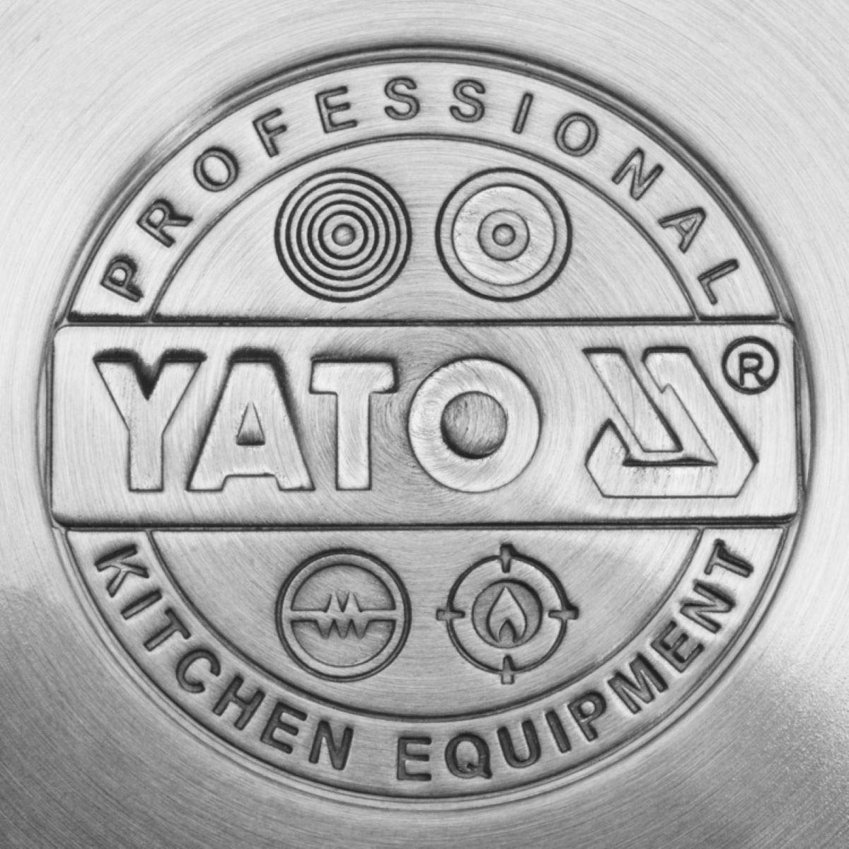 Yato yg-00045 – Low stockpot W/Lid SS 40 x 25 cm 31,4l
