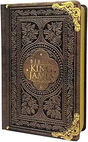 Bíblia King James atualizada hipergigante ‐ vintage