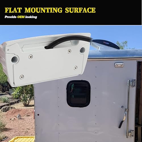 Miniatura 5 de Luz de Porch para RV Chelhead Blanca con Base de Aluminio 12V DC Iluminación LED Exterior Luces Compatibles con Trailers de Autocaravanas, Porches,