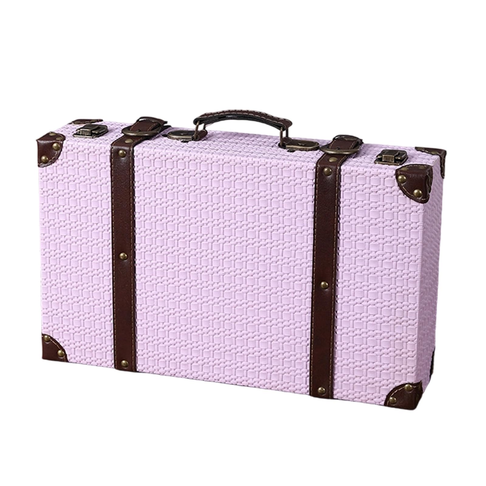 LIbgiubhy Retro Styles Sturdy Leather Storage Box for Jewelry and Small Items with Craftsmanship and Elegant Charm Elegant Vintage Leather Storage Case