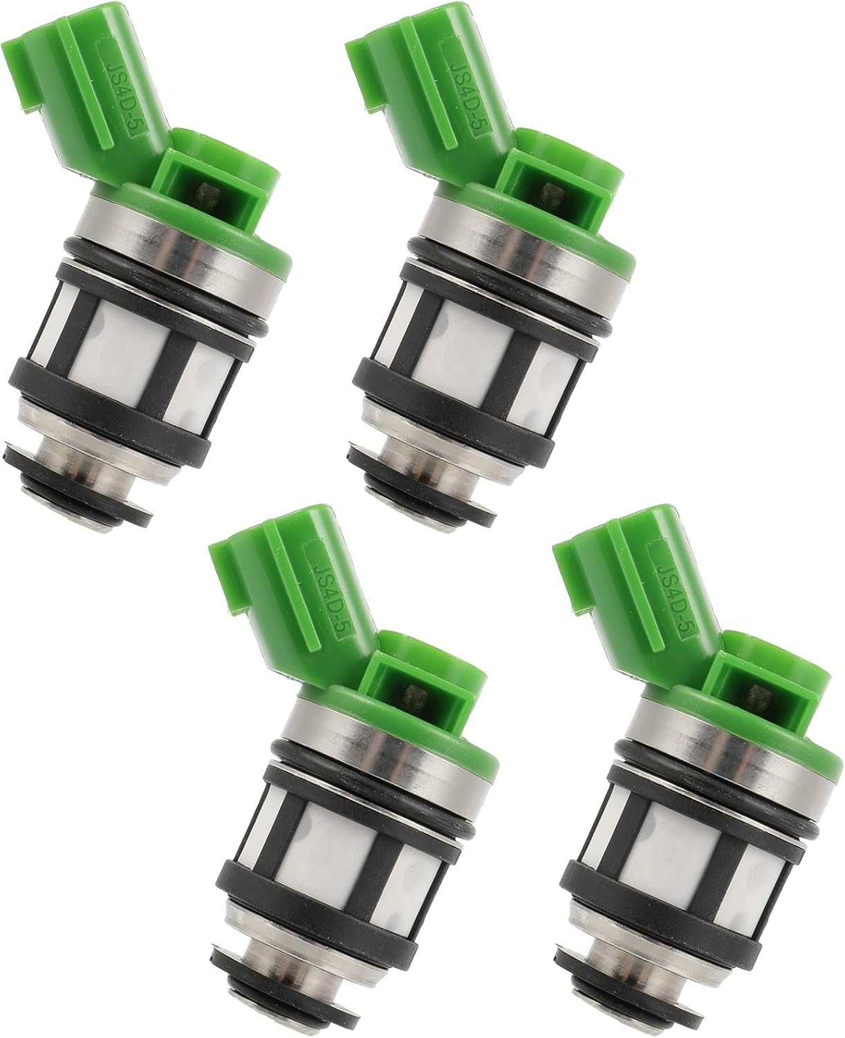 4pcs 842-18125 16600-1S700 Injectors,ANGLEWIDE 1 Holes Fuel Injectors Sets fit for 1998-2004 for Nissan Frontier,1996-1997 for Pickup,2000-2004 for Xterra