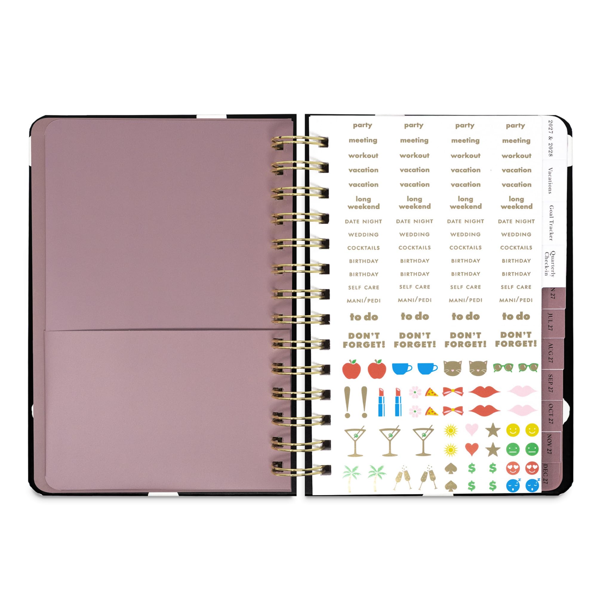 kate spade new york Agenda 2027 moyen 12 mois, point enchanté