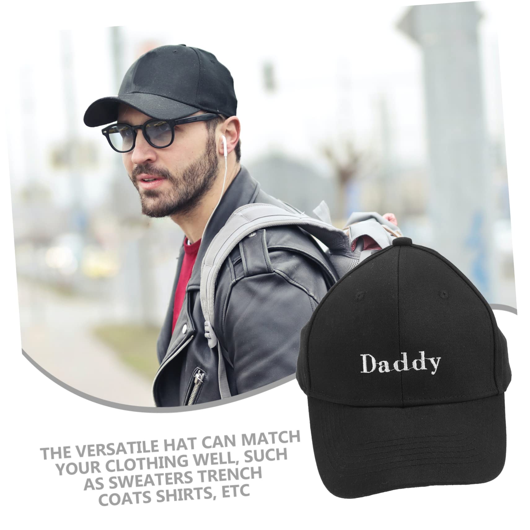 BESPORTBLE Gorras de Beisbol Sombrero Sol chapéu de Sol Sun Hat Baseball Cap Tapa Sombrero Parasol Gorro de Playa de Verano vacío papá Gorra de béisbol Gorra de Beisbol para Mujer Tela Black