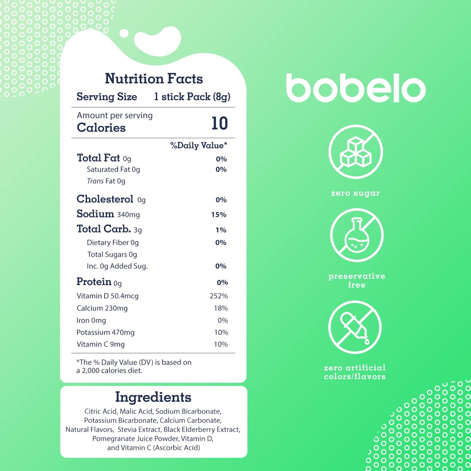 Bobelo Self Carbonating Hydration Packets, Orchard Breeze, 30 Pack, Sparkling Water & Soda Alternative, Sugar Free Electrolytes Powder Packets, Water Enhancer Drink Mix, Low Calorie, Keto Friendly
