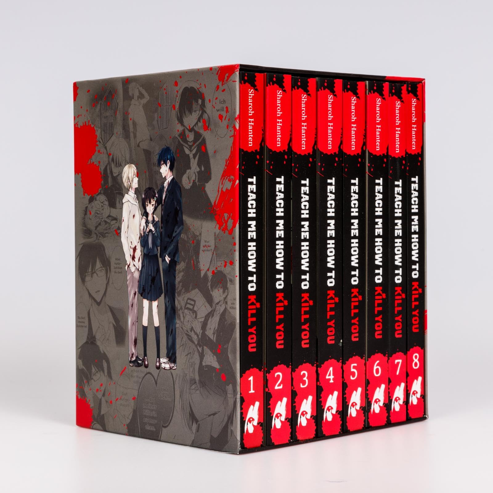 Teach me how to Kill you Sammelschuber (inklusive Band 1-8): Die komplette Serie im Sammelschuber: Blutiger Manga-Thriller ab 16 über einen Serienkiller und seine Schülerin