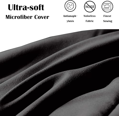 Miniatura 5 de DOWNCOOL - Edredones de tamaño matrimonial, relleno de edredón, para todas las estaciones, edredón ligero, edredón de hotel, con pestañas en las