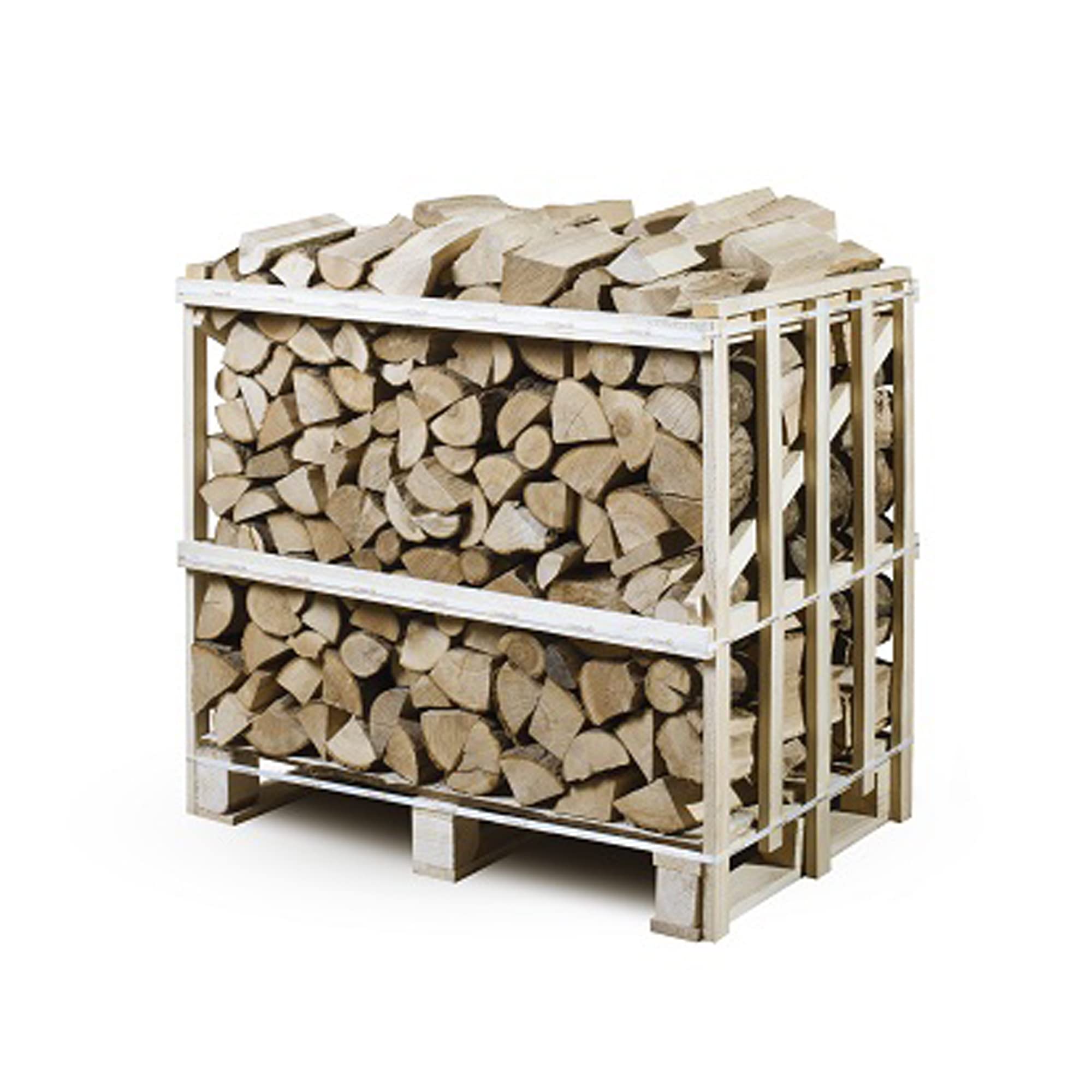 Logs Online 500kg Crate Kiln Dried Ash Firewood Logs for Outdoor Fire Pit, Chiminea, Log Burner & Pizza Oven. Hardwood Long Burn Fire Wood.