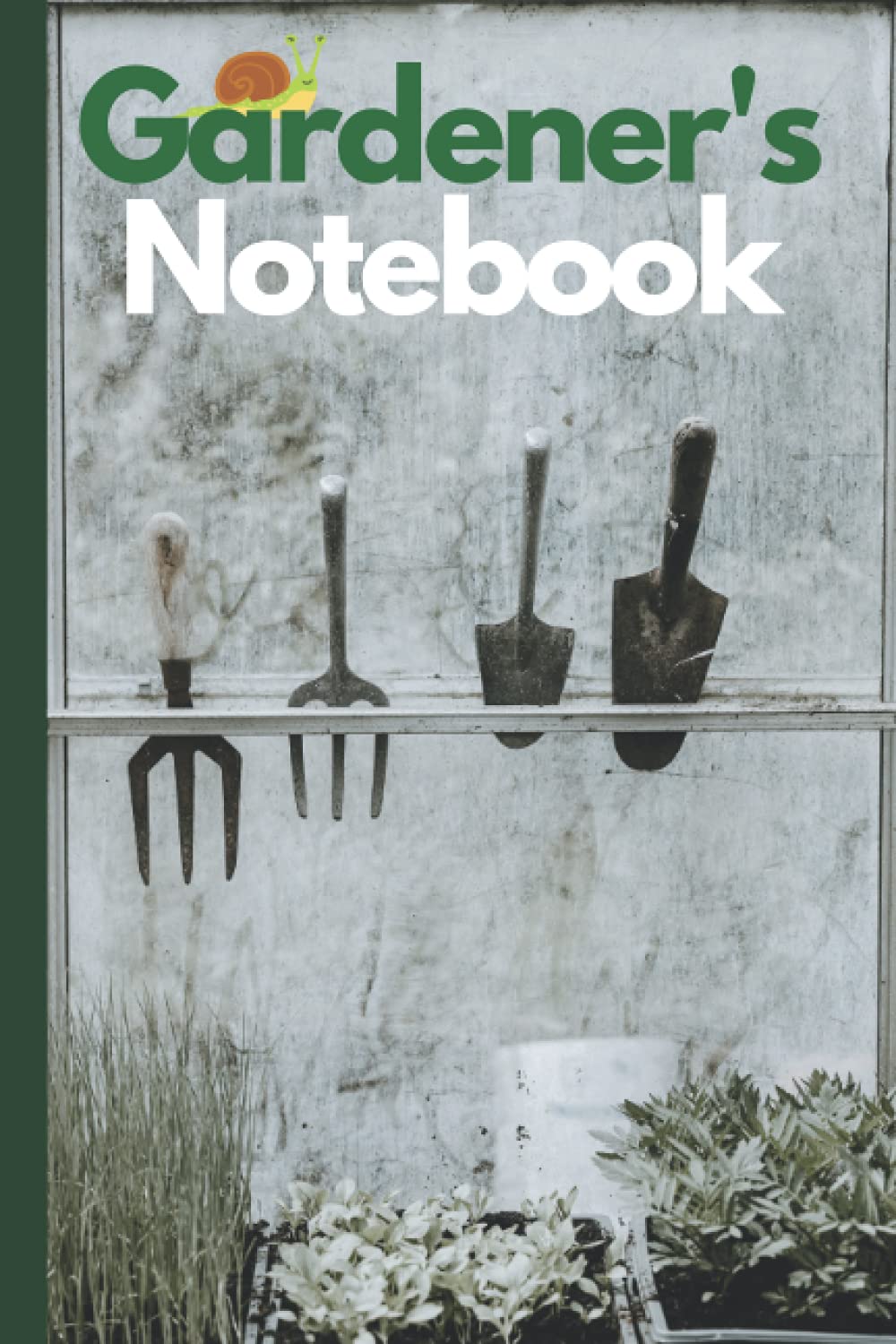 Gardeners' Notebook: Lined notebook for retired pensioners - relax in the garden
