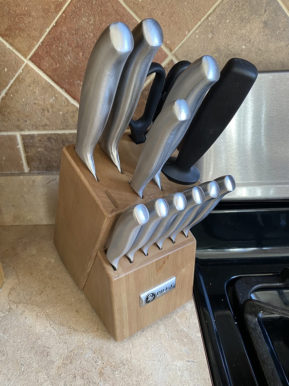8/mo Finance BILL.F Kitchen Knife Set Professional Knife Set with