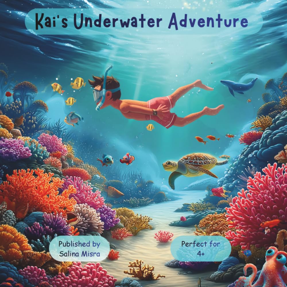 Kai's Underwater Adventure: A Magical and Educational Children’s Book About Ocean Animals