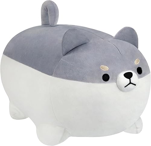 Miniatura 1 de AFAN Almohada de peluche Kawaii Shiba Inu de 11.8 pulgadas, juguete de peluche Corgi, regalo para San Valentín, regalo de juguete de peluche para