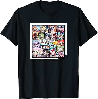 hololive 35P はっぴ 今だけtシャツ無料 Amazon | 【一伊那尓栖】ホロライブ 漢字Tシャツ - 蛸 Tシャツ