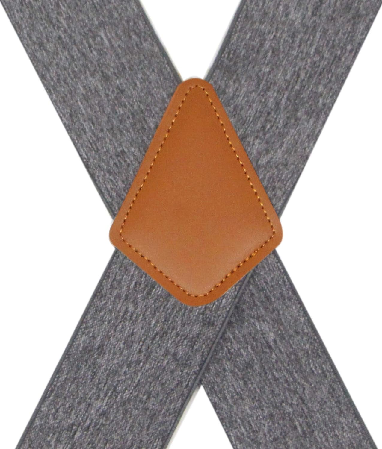 Men's Suspenders X Back 2 Inches Wide with Extra Heavy Clips Adjustable Braces for Men Suspender - Image 2