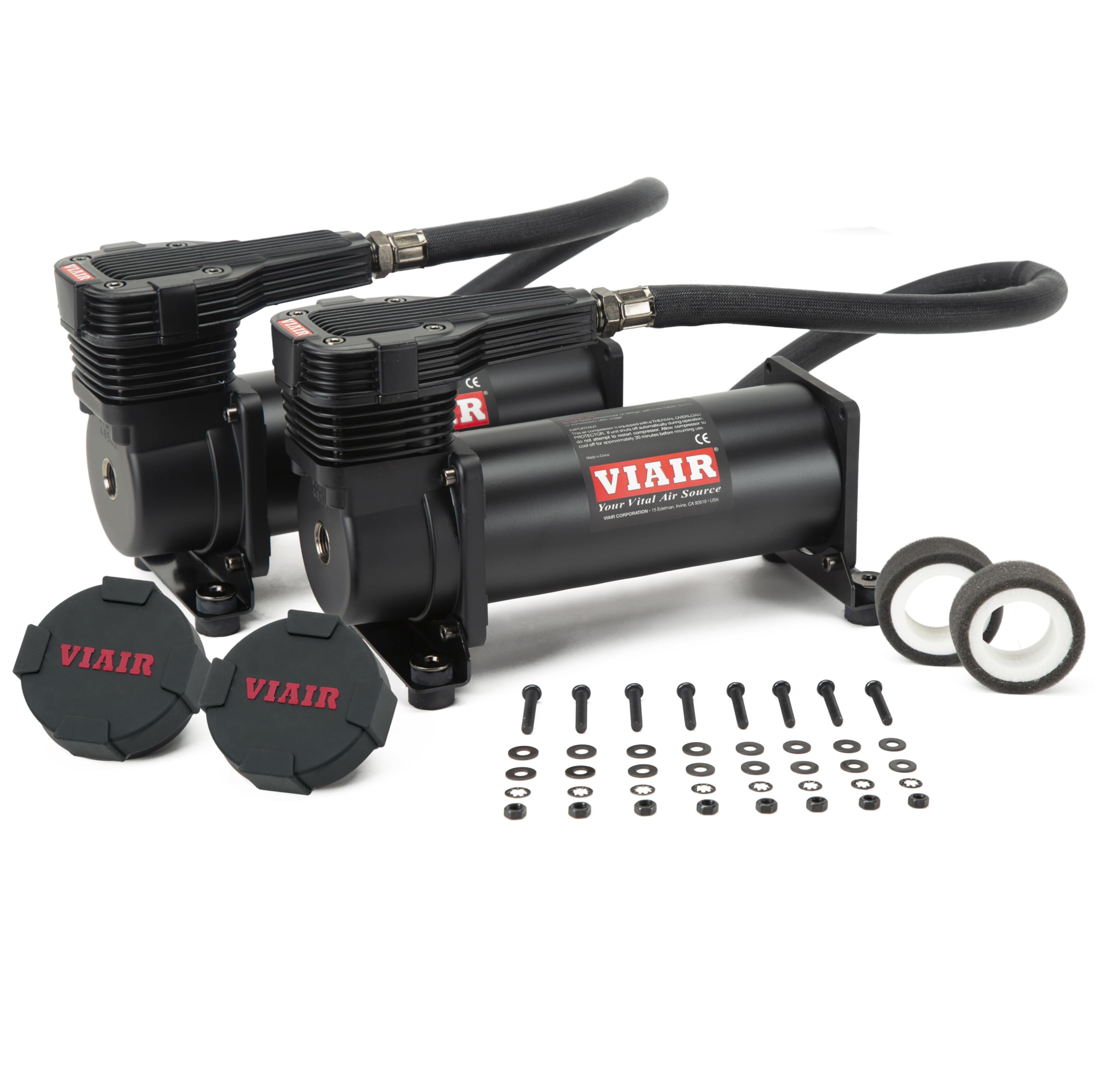 【新品】VIAIR 444C BLACK DUAL PACK 2機1SET viair-444c-stealth-black.jpg