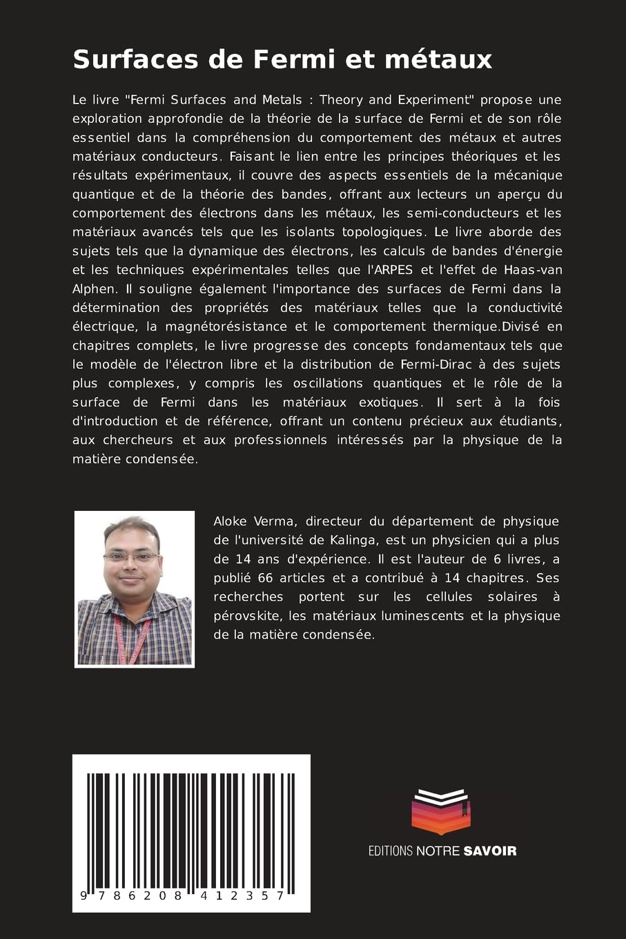 Surfaces de Fermi et métaux: Théorie et expérience