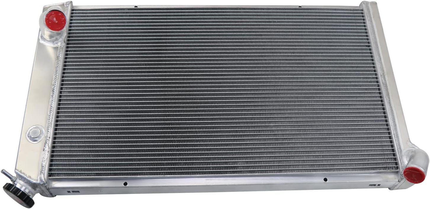 Radiator For 1973-1976 Chevrolet Chevy Corvette Base Stingray V8,4 Row Aluminum Radiators