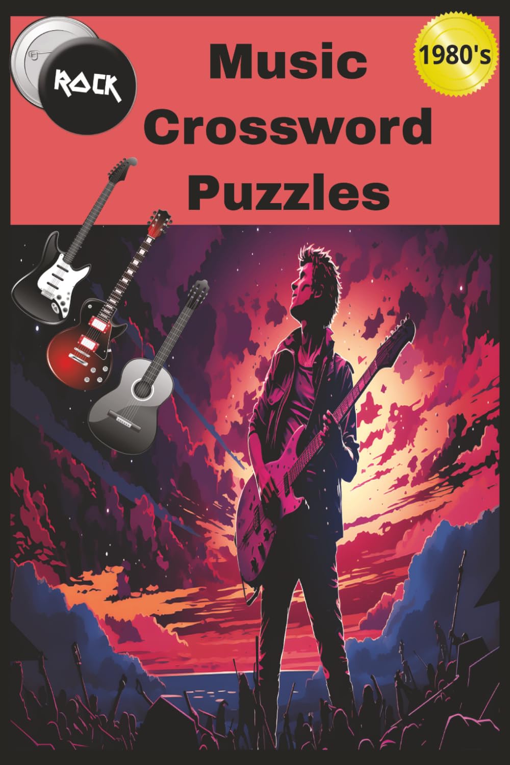 Rock Music Crossword Puzzles: 1980"s
