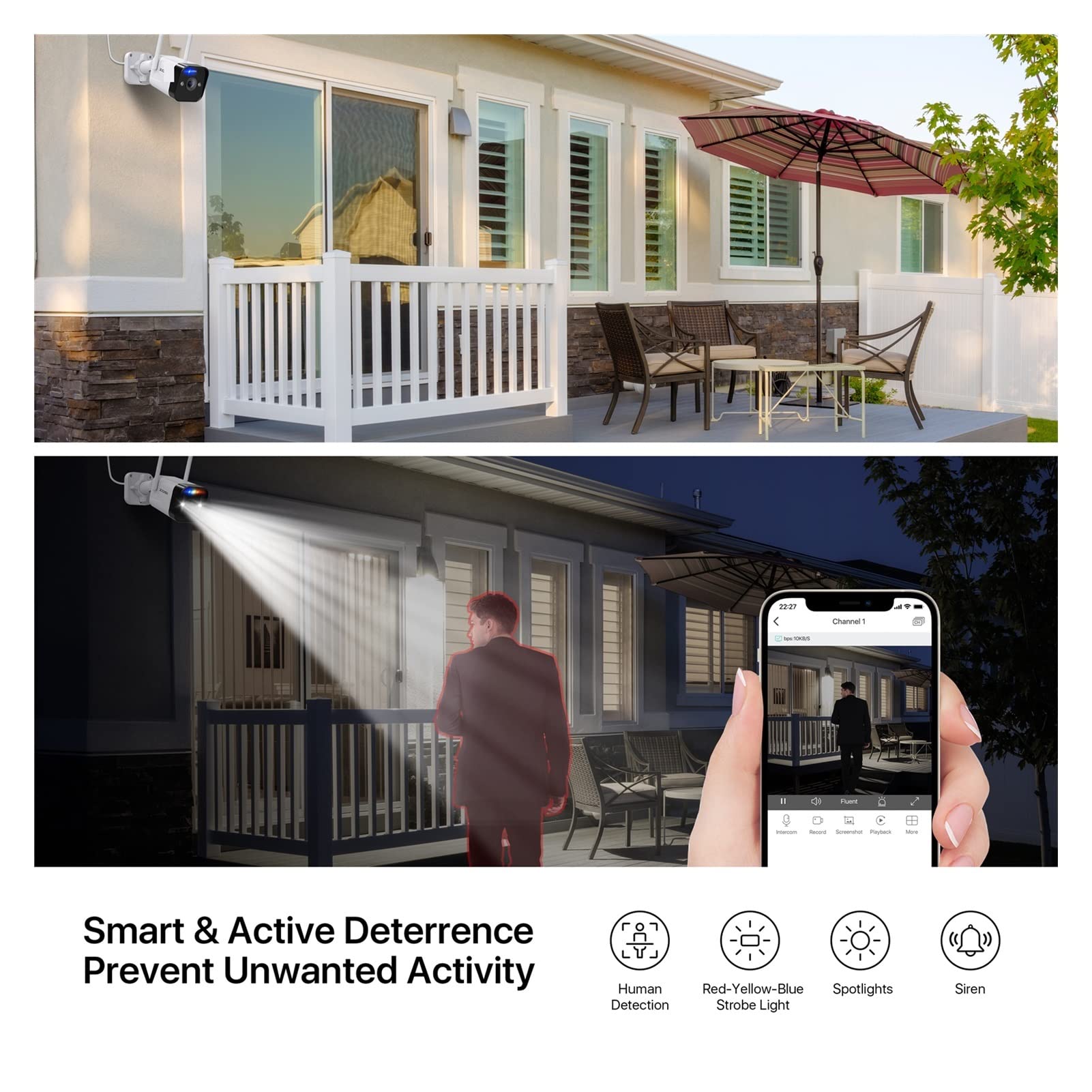 Zestaw do monitoringu DVR, W4 PRO. 3MP System WiFi. 8ch 2k Nadzór NVR. 4 sztuk 3mp HD. WiFi. Ip Aparat z reflektorem, 2-drożny dźwięk, Ai, Kolor Night Vision.,System kamer bezpieczeństwa