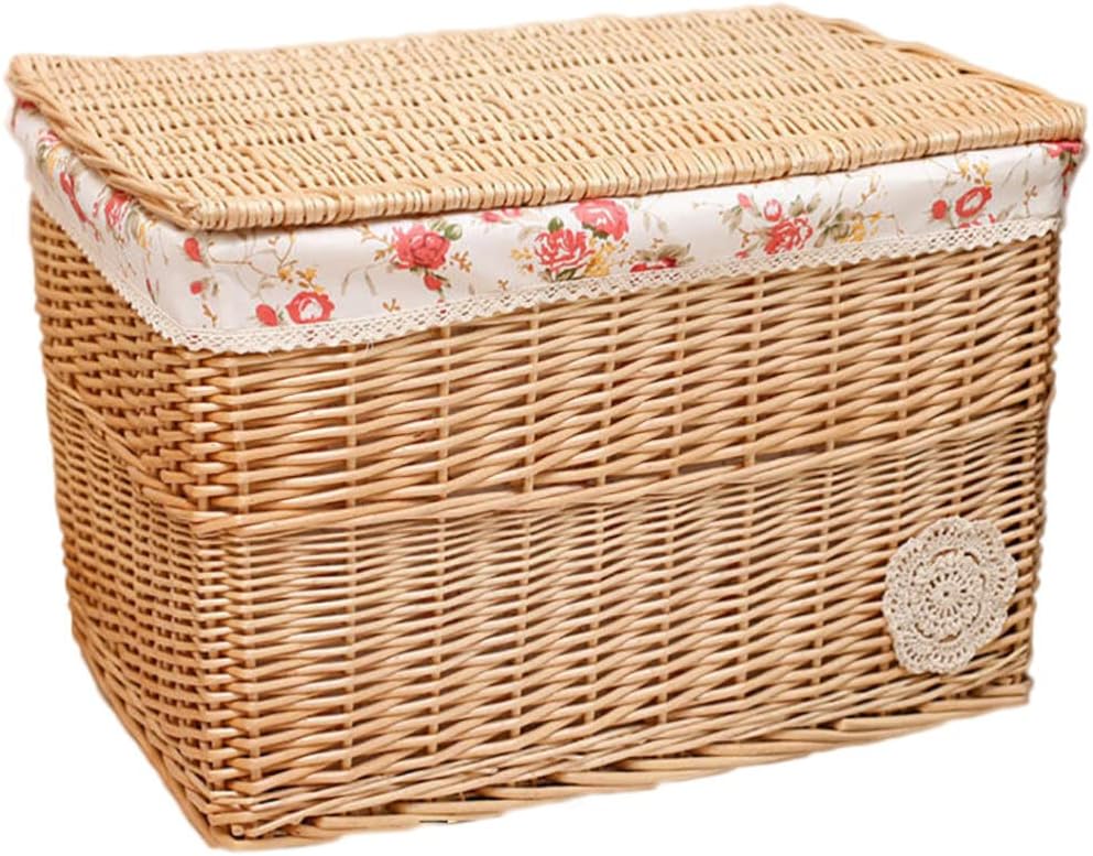 Box wicker storage basket shoe baskets hallway seagrass