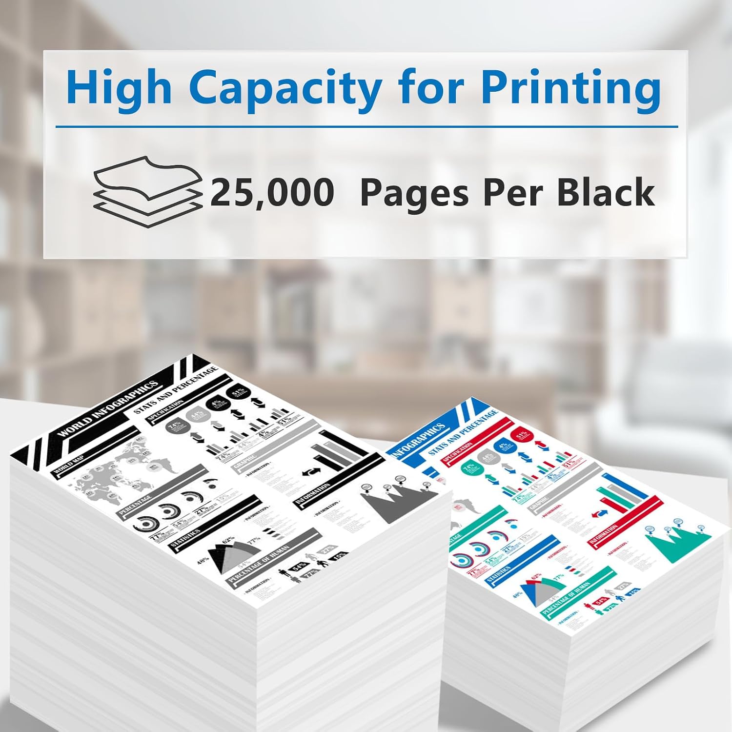 MX-312NT Black Toner Cartridge Replacement for MX312NT Compatible for Sharp MX-M260 MX-M264N MX-M310 MX-M314N MX-M354N MX312NT Printer(1-Pack)