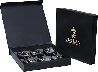 7Ocean Night Empire Collection Extrait de Parfum Gift Set – 6 x 20ml (Amber, Vanilla, Oud, Smoky Notes) Long Lasting Luxur... Price In India