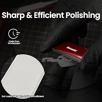 3pcs Hobby Glass File Polishing Tool for Gunpla Model, 3D Prints