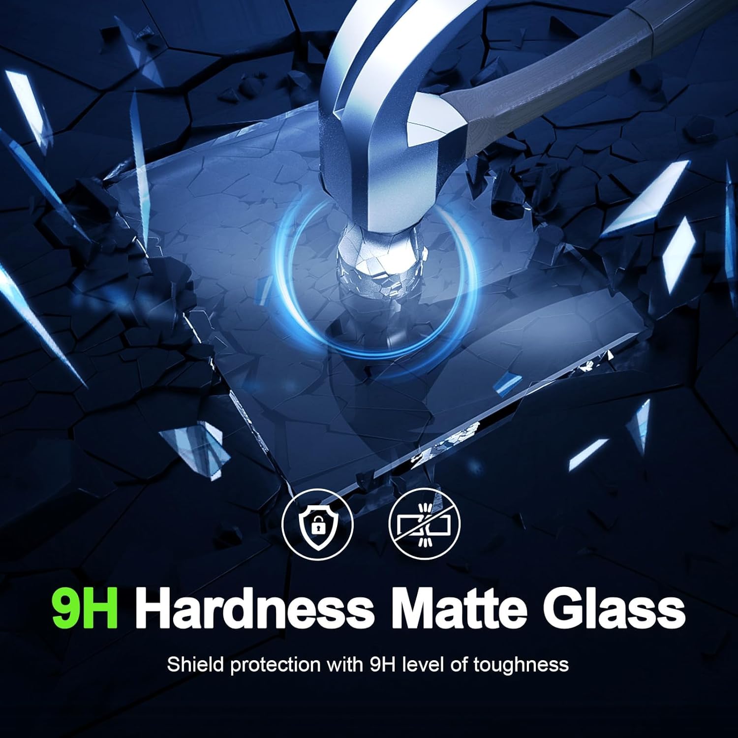 Anti-Glare Matte 2025-2026 Ram 1500 2500 3500 Screen Protector, for Dodge Ram (14.4-inch Touchscreen) (Tungsten/Limited/RHO/Rebel/Laramie), 9H Tempered Glass 2026 Ram Truck Accessories 14.4"