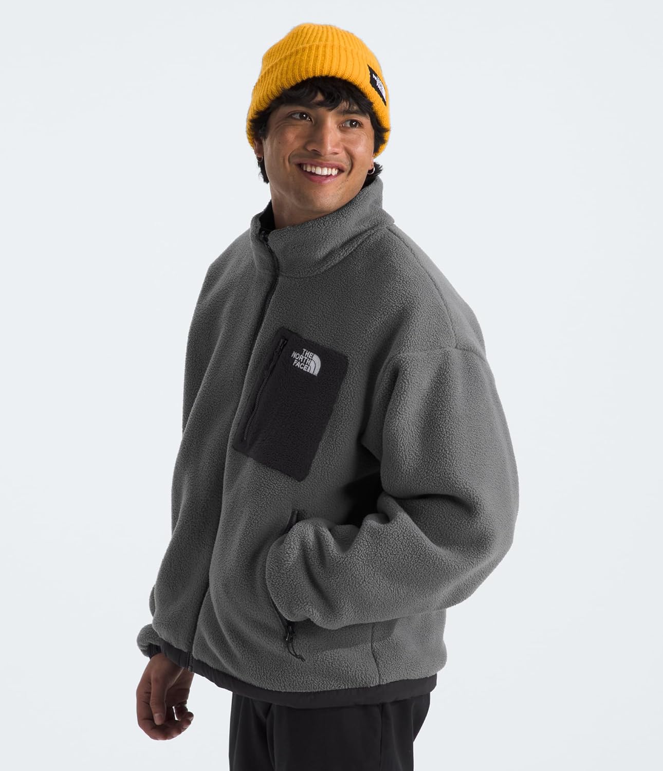 THE NORTH FACE Men's Yumiori Reversible Jacket | Water & Wind Resistant Coat with Internal Cinch Cord, & Secure Zip Pockets - Image 2