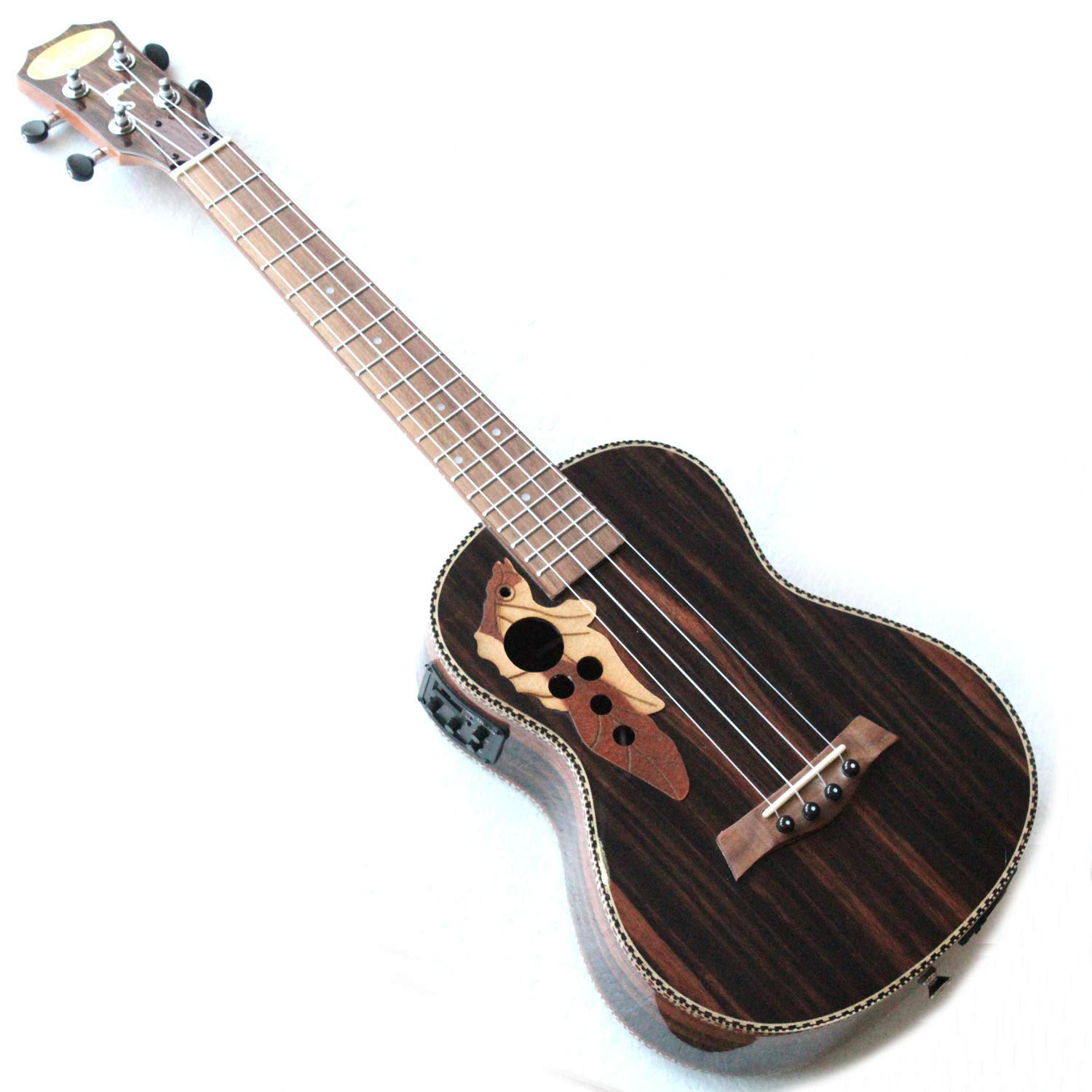 26 pulgadas todo el ukelele eléctrico acústico tenor de Blackwood con el braguero Rod con el EQ