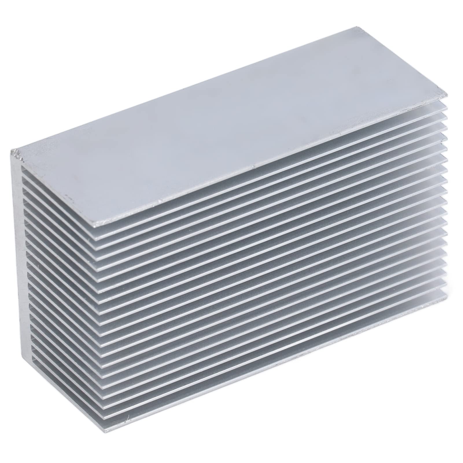 Wakects Dissipatore di Calore in Alluminio Dissipatore di Calore Estruso in Alluminio Anodizzato 100 X 60 X 39 Mm Dissipazione Rapida del Anti Ossidazione per Sostituzione del Raffreddamento del