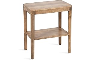 Natural Mango Wood Side Table